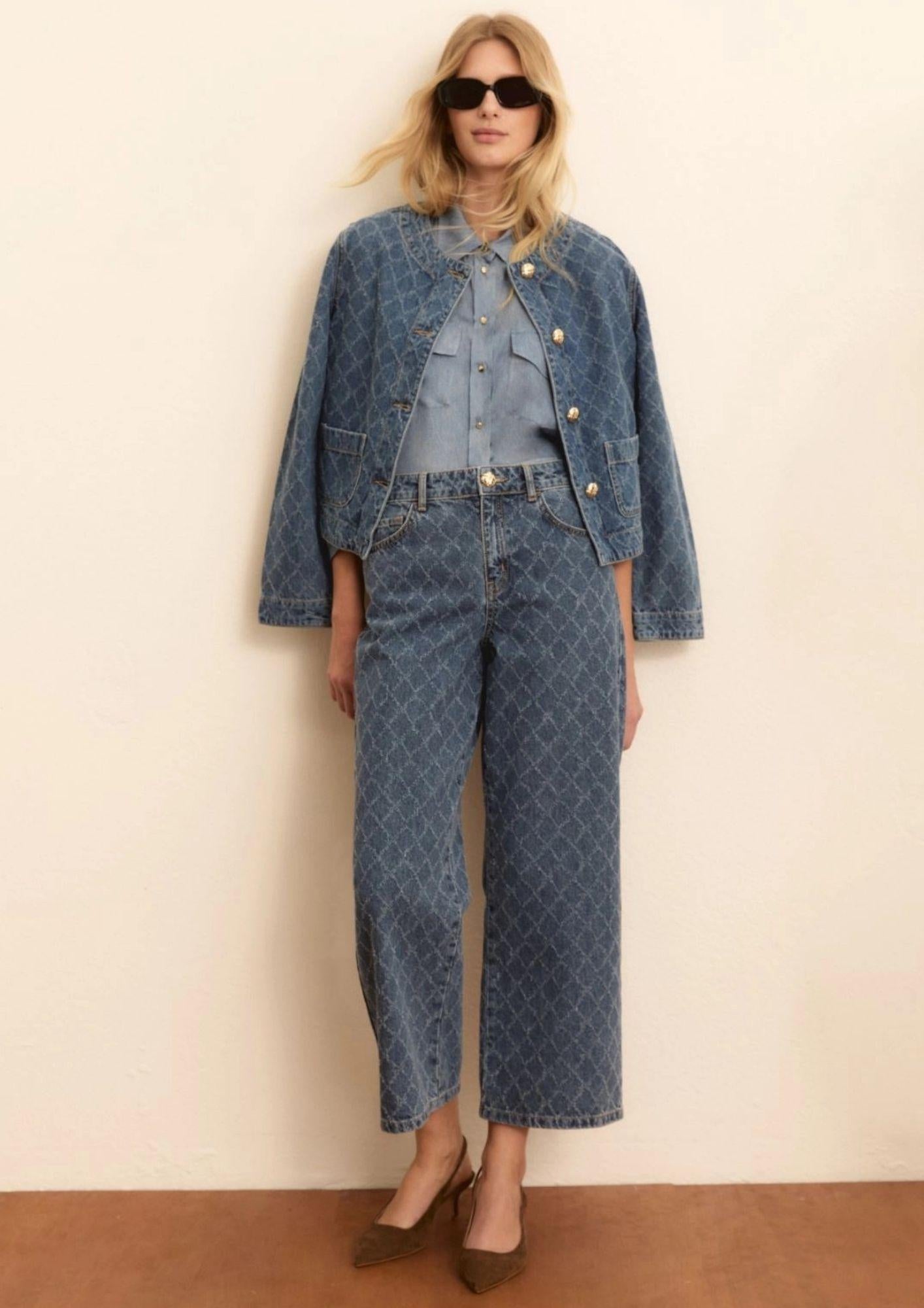 Emme Marella Jeans Donna Emimadre Blu Denim 2615181014200 001 EMME MARELLA 