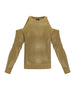 Emme Marella Maglia in filato daily lurex Zelma Donna Tabacco