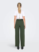 Jacqueline De Yong Pantaloni Donna Wide Fit Kambaba Jdygeggo 15208430 Kambaba BLACK BUTTONS JACQUELINE DE YONG 