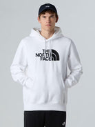The North Face Felpa con cappuccio Drew Peak Uomo TNF White TNF Black NF0A89EM LA9 THE NORTH FACE 