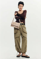 Desigual Borsa Donna Bag Sierra Sand Murano Beige 26SAXPB9 1018 DESIGUAL 