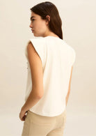 Emme Marella Maglia Donna Emmutopia Bianca 2615941011200 001 EMME MARELLA 