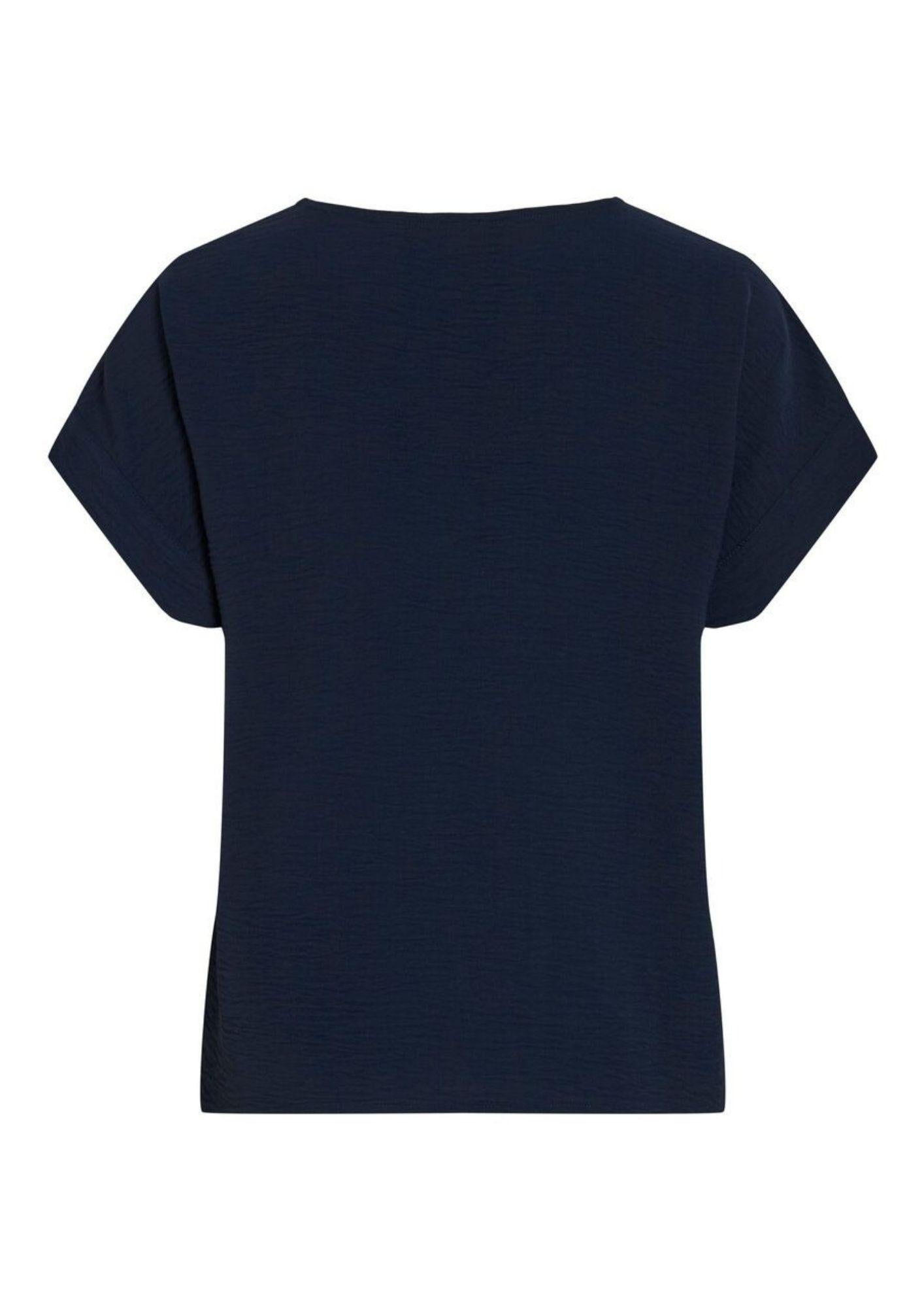 Vila T-Shirt Donna Blu Navy 14101663 Navy Blazer VILA 