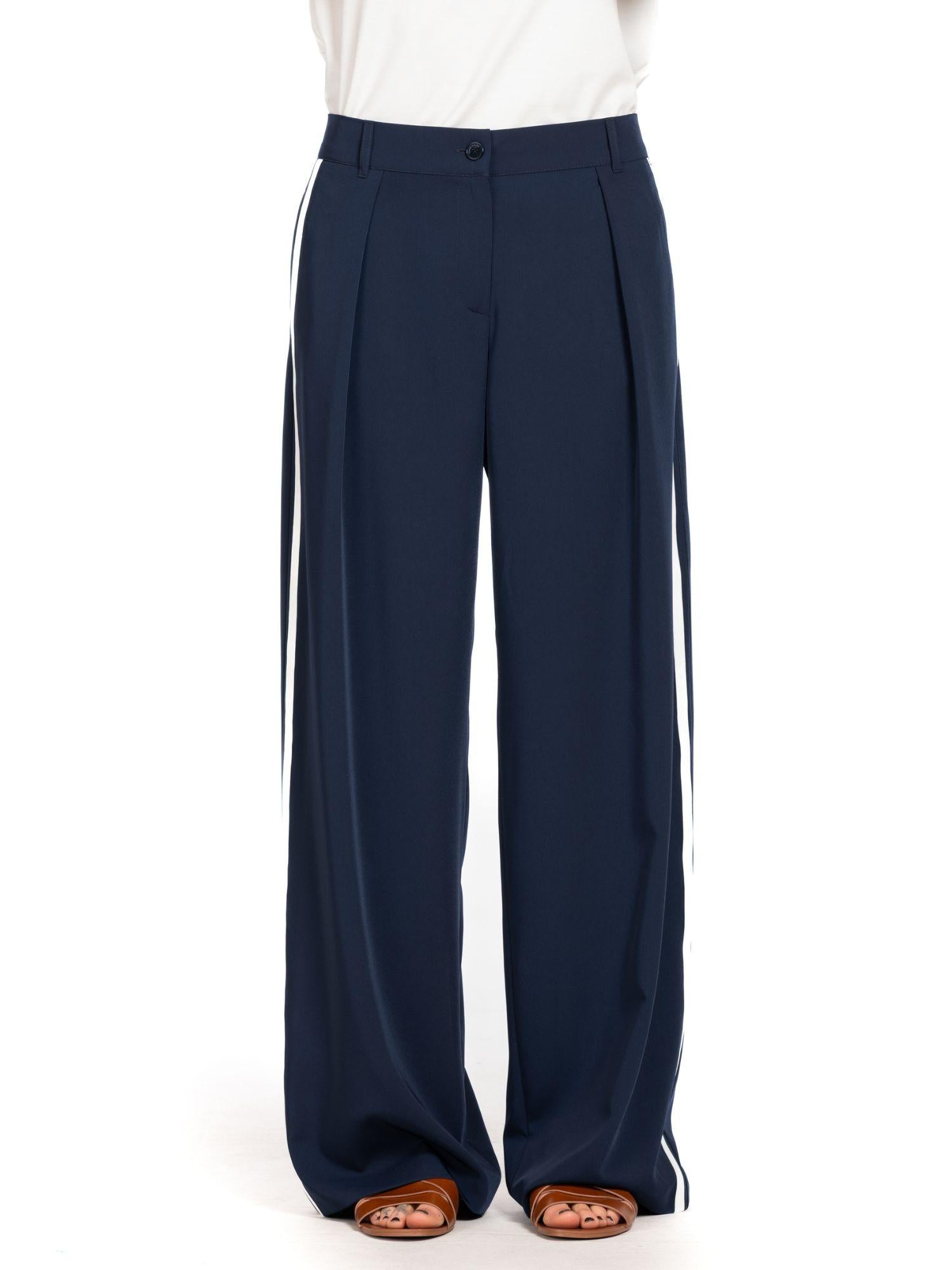 Diana Gallesi Pantalone Donna Blu P085R008840N 34 DIANA GALLESI 