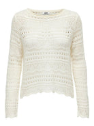 Jacqueline De Yong Maglia Donna Eggnog Jdysun 15287384 Eggnog JACQUELINE DE YONG 