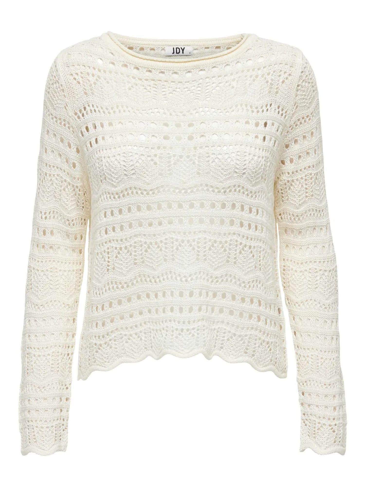 Jacqueline De Yong Maglia Donna Eggnog Jdysun 15287384 Eggnog JACQUELINE DE YONG 