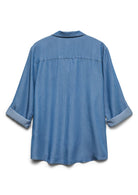 Vero Moda Camicia Donna Bree Denim Blu Medio 10304863 Medium Blue Denim VERO MODA 