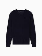 Armani Exchange Maglione girocollo in lana vergine Uomo Blu Navy 8NZM3A ZM8AZ 1510 ARMANI EXCHANGE 
