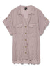 Vero Moda Women's Pink Striped Shirt