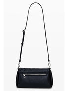 Desigual Borsa a tracolla effetto pelle ricamata media Donna Nero 25WAXPBD 2000 DESIGUAL 