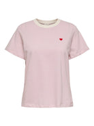 Jacqueline De Yong T-Shirt Donna Cloud Dancer Fragrant Lilac Jdylion 15298612 Cloud Dancer FRAGRANT LILAC JACQUELINE DE YONG 