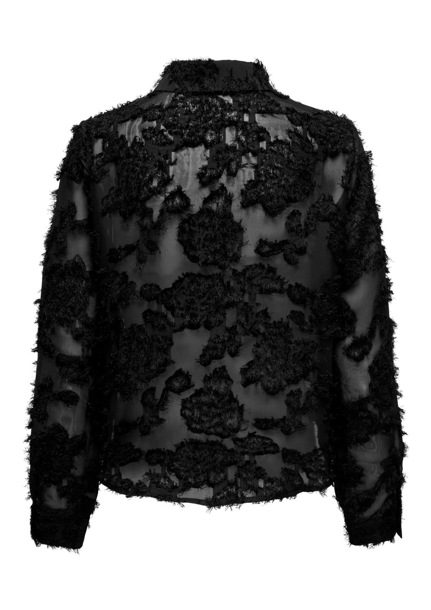 Jacqueline De Yong Camicia Donna Maya Nera 15332572 Black JACQUELINE DE YONG 