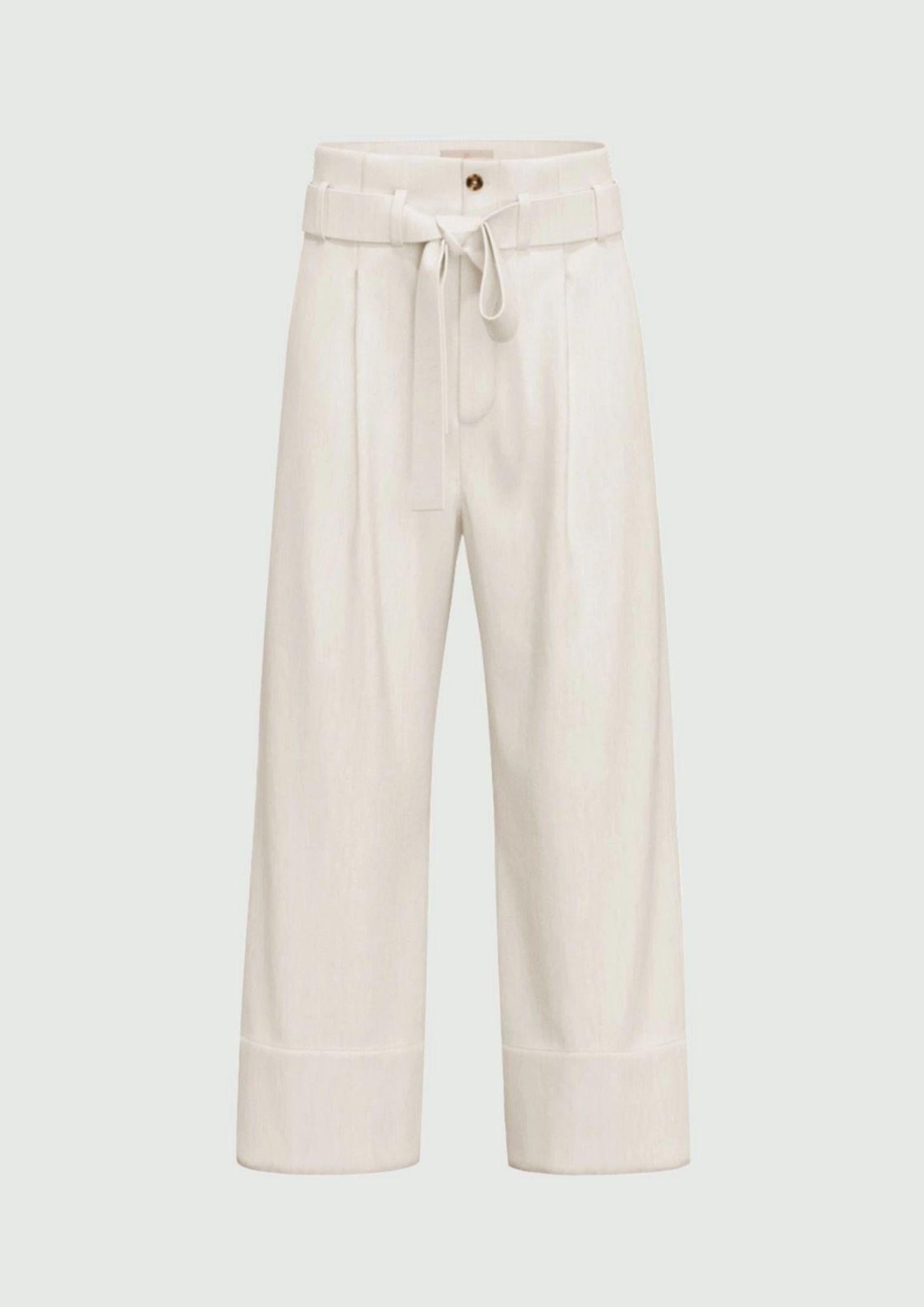 Emme Marella Pantalone Donna Emmboero Bianco 2615131112200 002 EMME MARELLA 