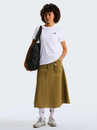 The North Face T-Shirt Donna Bianca Evolution Simple Dome Slim NF0A8FX7 FN4 THE NORTH FACE 