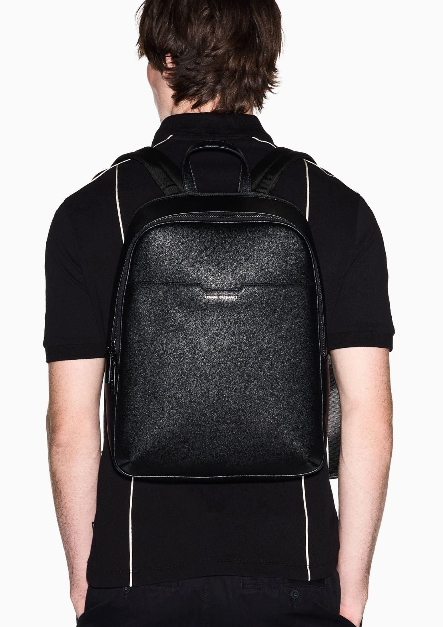 Armani Exchange Zaino Uomo Nero XM002582 AF22651 UC001 ARMANI EXCHANGE 