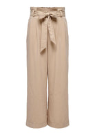 Only Pantalone Donna Marsa Beige Safari 15269628 Safari MELANGE ONLY 