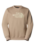 The North Face Felpa Drew Peak Uomo Beige Sabbia NF0A89EK EHX THE NORTH FACE 