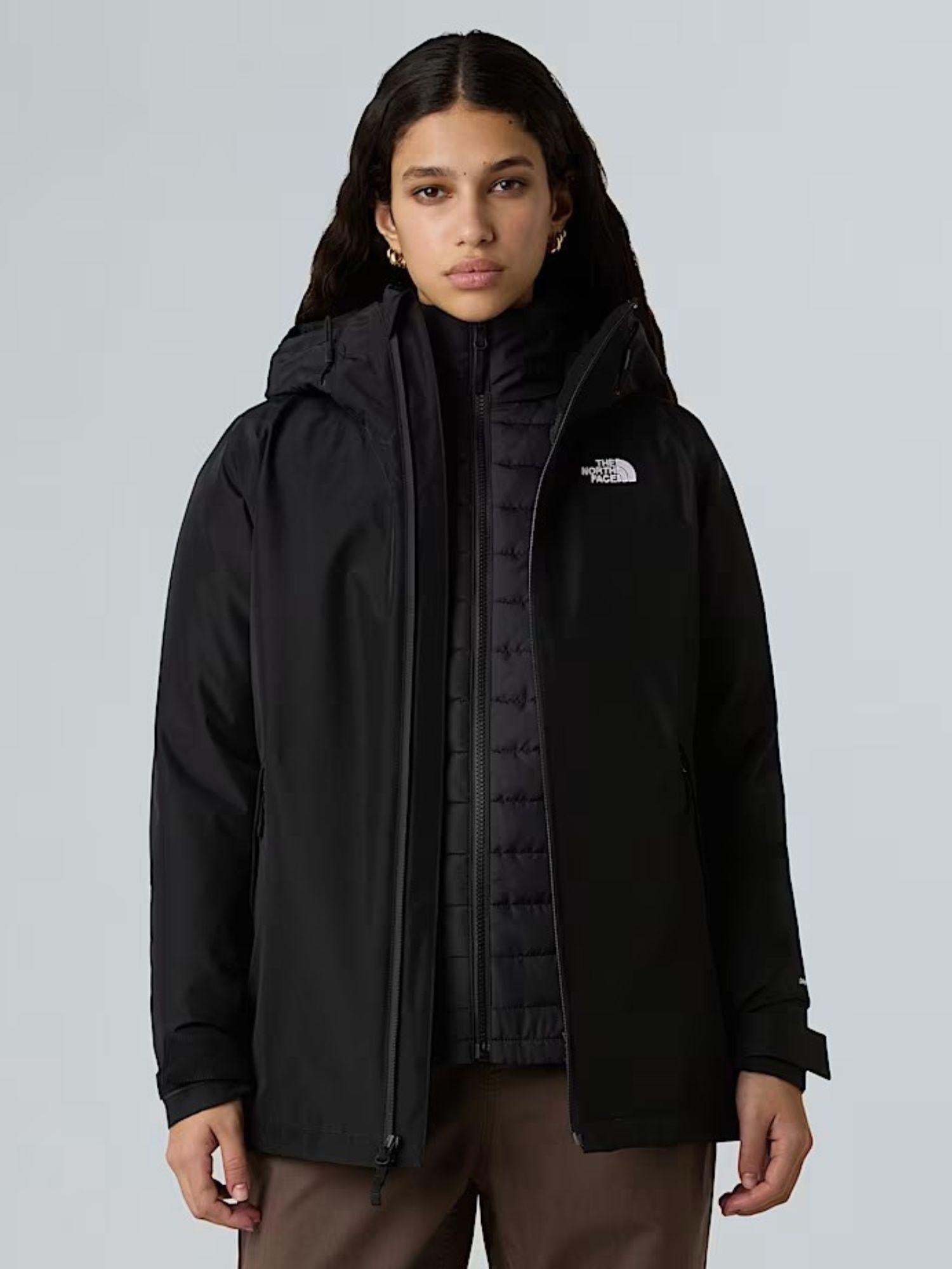 The North Face Giacca 3 in 1 Donna Carto Mono Triclimate Con Cappuccio Nero NF0A8D3D JK3 THE NORTH FACE 