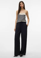 Vero Moda Pantalone Donna Bree Nero Denim 10304898 Black Denim VERO MODA 