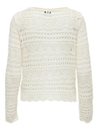 Jacqueline De Yong Maglia Donna Eggnog Jdysun 15287384 Eggnog JACQUELINE DE YONG 