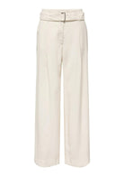 Only Pantalone Donna Tila Bianco 15367390 Cloud Dancer ONLY 