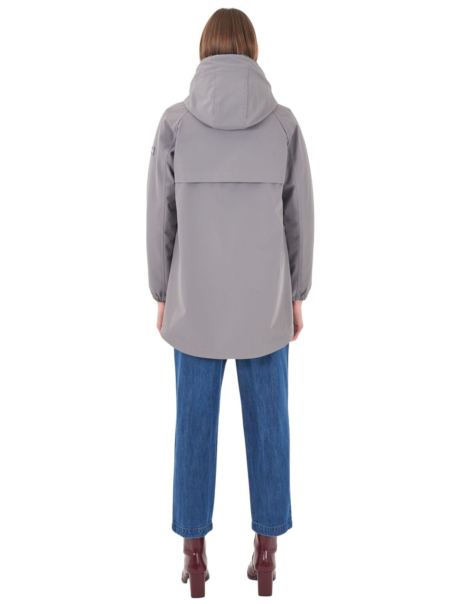 Yes Zee Parka Donna con Giubbino Trapuntato Interno Grigio O069 NU00 0809 YES ZEE 