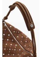 Desigual Borsa effetto pelle traforata media Donna Marrone 25WAXPB5 6011 DESIGUAL 