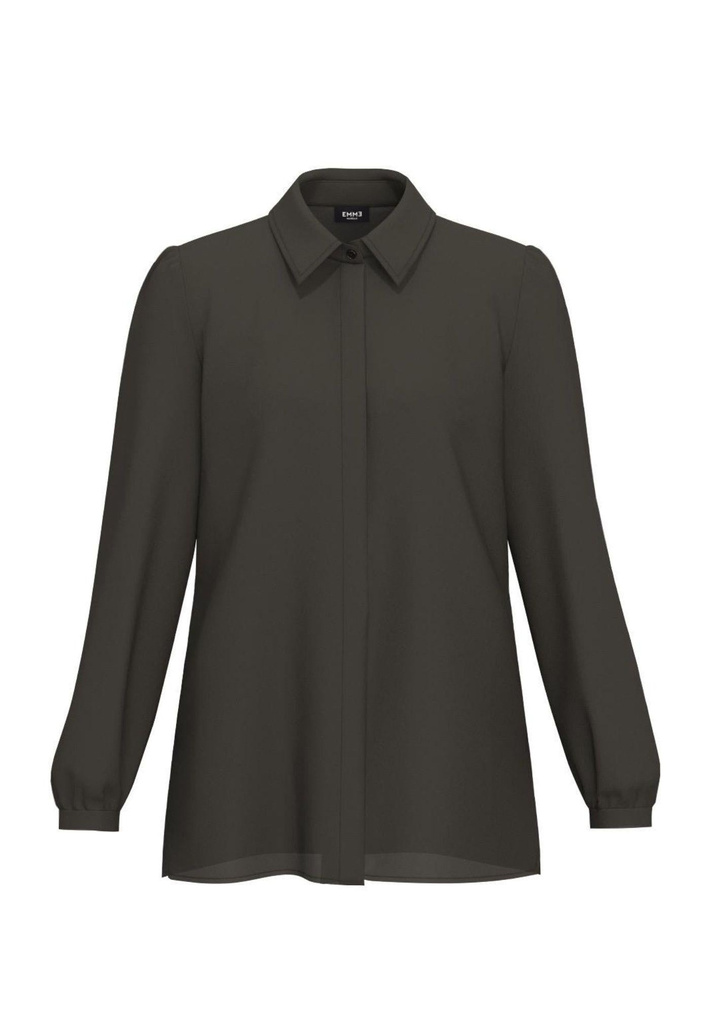 Emme Marella Camicia Donna Luis Grigio Antracite 2525116092200 009 EMME MARELLA 