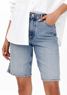 Only Bermuda Donna Sonny Light Blu Denim 15256709 Light Blue Denim ONLY 
