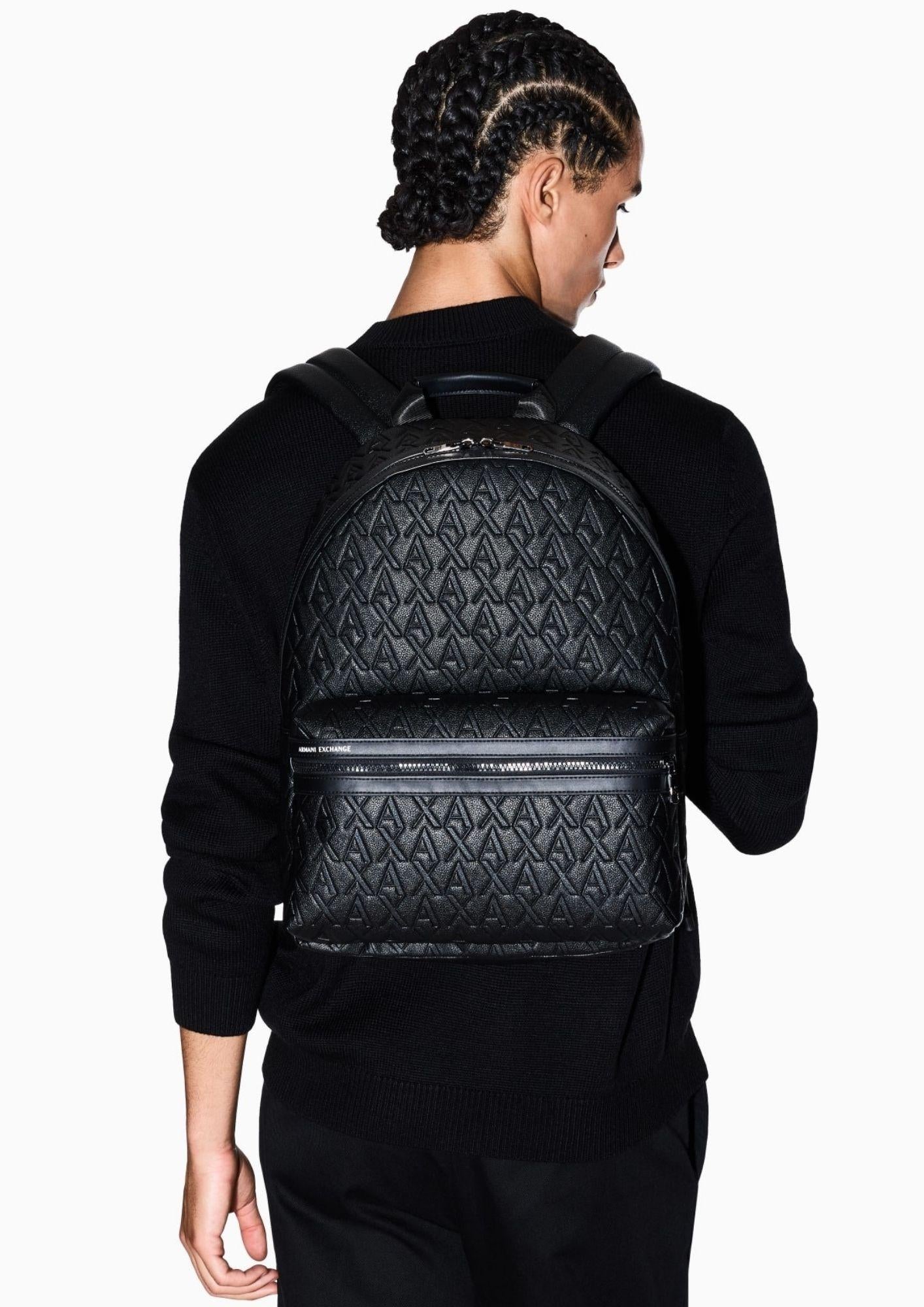 Armani Exchange Zaino Uomo Nero XM000237 AF12133 UC001 ARMANI EXCHANGE 