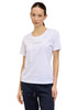 Blauer T-Shirt Donna Bianca