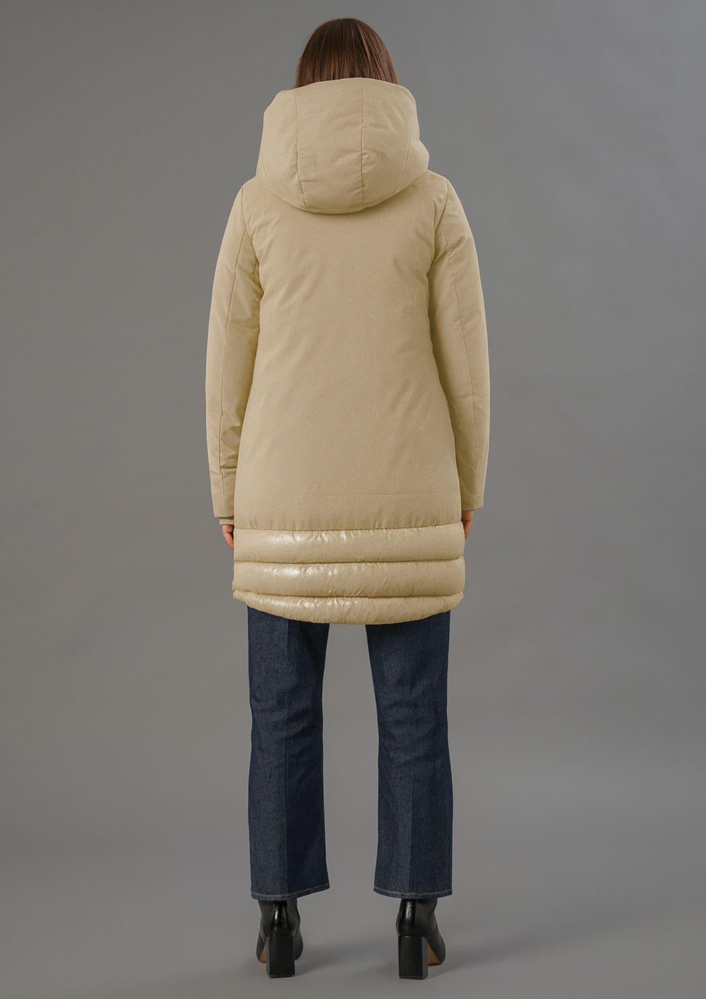 Rihunik Giacca Invernale Donna Lisbona25 Beige RIW277J F0117 101 RIHUNIK 