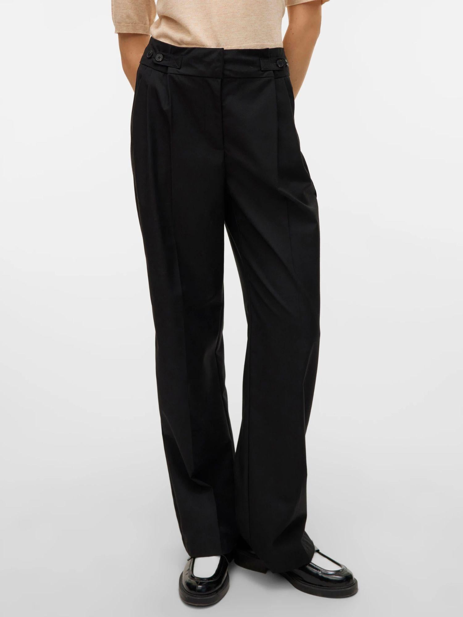 Vero Moda VMNIKKI Pantaloni formali Donna Nero 10332058 Black VERO MODA 