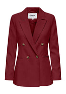 Only Giacca Donna Astrid Viola 15294709 Cabernet ONLY 