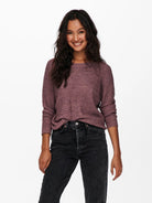 Only Maglia Donna Rose Brown Onlgeena 15113356 Rose Brown ONLY 