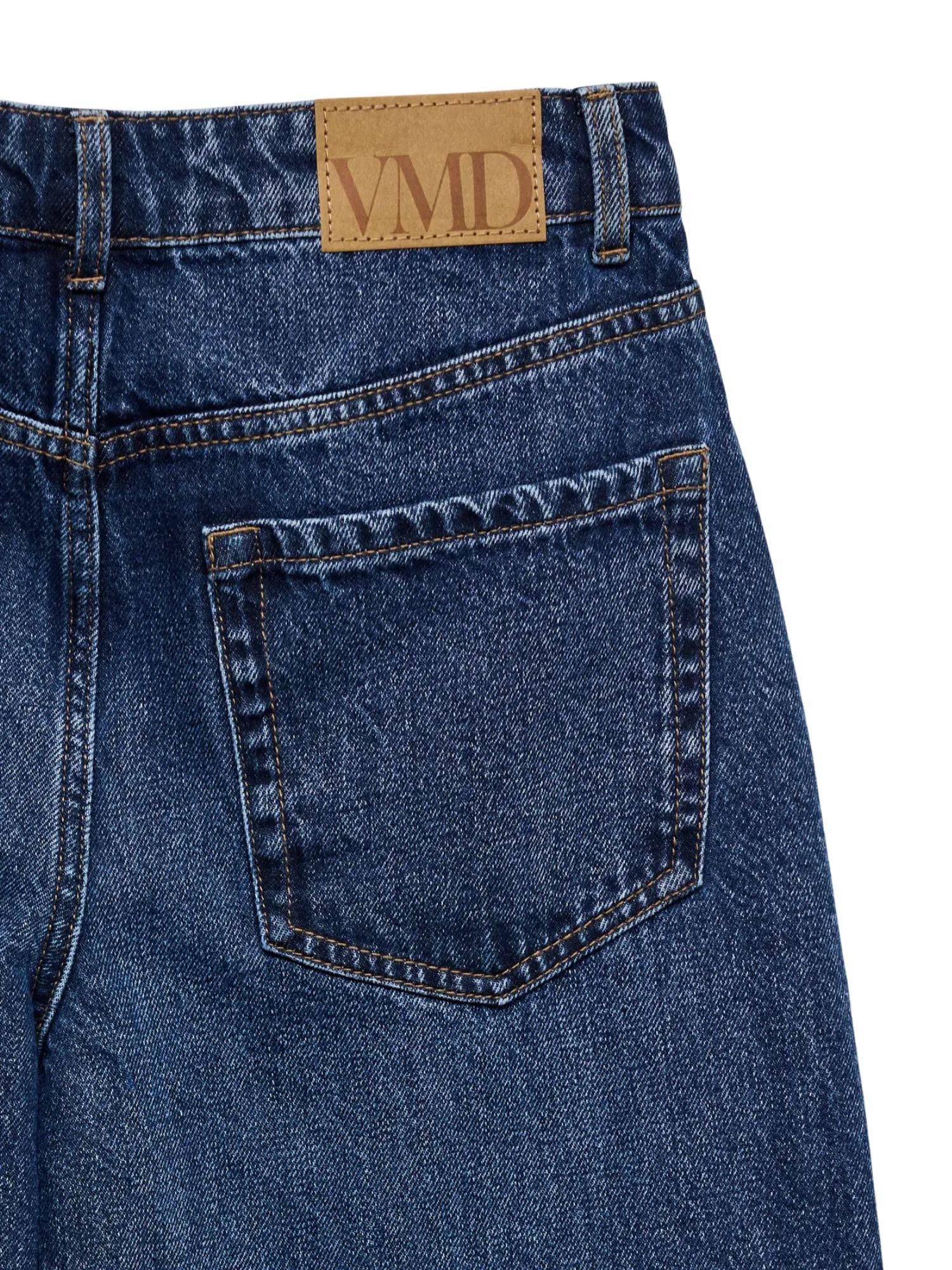 Vero Moda VMRAE Jeans Wide Fit Donna Dark Blue Denim 10336550 Dark Blue Denim VERO MODA 