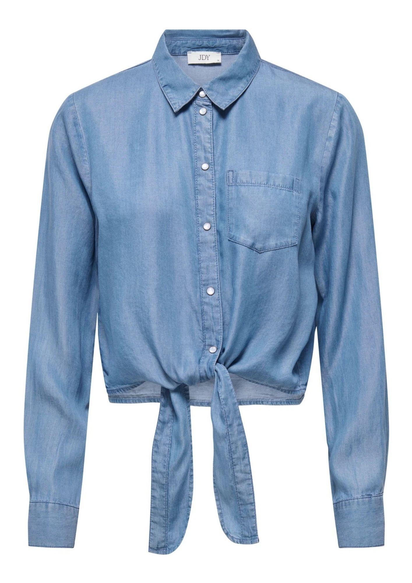 Jacqueline De Yong Camicia Donna Jasper Blu Medio Denim 15252957 Medium Blue Denim JACQUELINE DE YONG 