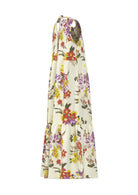 Emme Marella Vestito Donna Emmtabarin Bianco Burro Fiore Sole 2615221442200 001 EMME MARELLA 