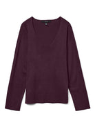 Vero Moda VMSILJE Pullover Donna Winetasting 10320451 Winetasting VERO MODA 