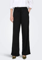 Jacqueline De Yong Pantalone Donna Say Nero 15318361 Black JACQUELINE DE YONG 