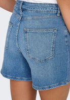 Only Shorts Donna Gianna Blu Denim Medio 15340706 Medium Blue Denim ONLY 