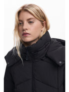 Desigual Giacca imbottita con cintura Donna Nero 25WWEW30 2000 DESIGUAL 
