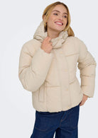 Jacquelin De Yong Giubbino Donna Wonder Crema 15353998 Moonbeam JACQUELINE DE YONG 
