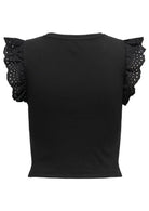 Only Top Donna Mathilda Nero 15308890 Black ONLY 