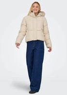 Jacquelin De Yong Giubbino Donna Wonder Crema 15353998 Moonbeam JACQUELINE DE YONG 