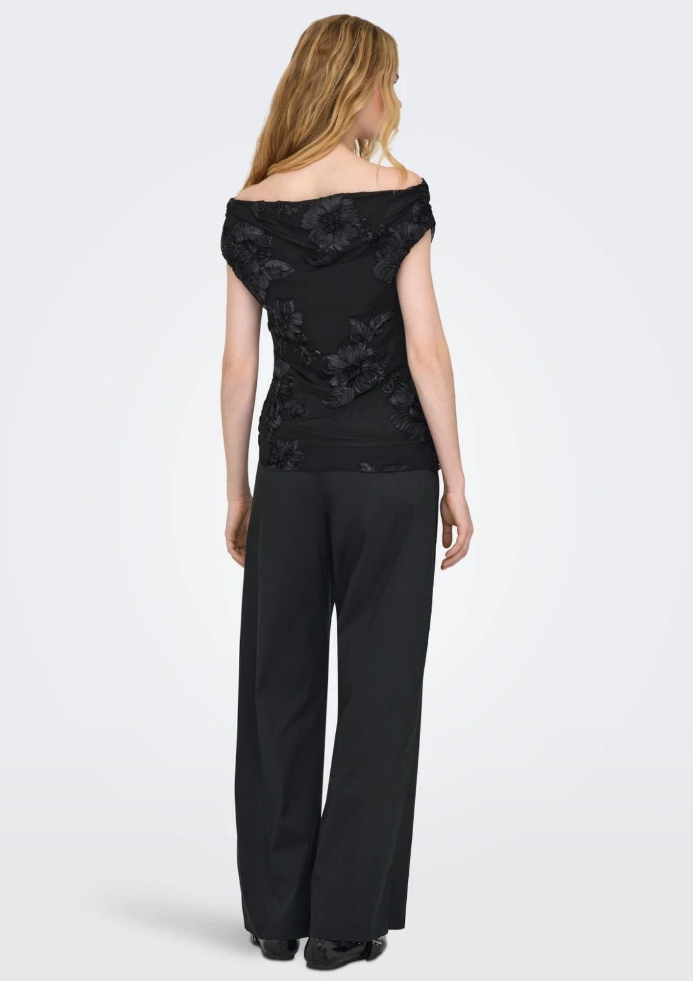 Jacqueline De Yong Pantalone Donna Mio Nero 15363391 Black JACQUELINE DE YONG 