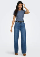 Only Top Donna Emma Indaco Vintage 15201206 Vintage Indigo ONLY 