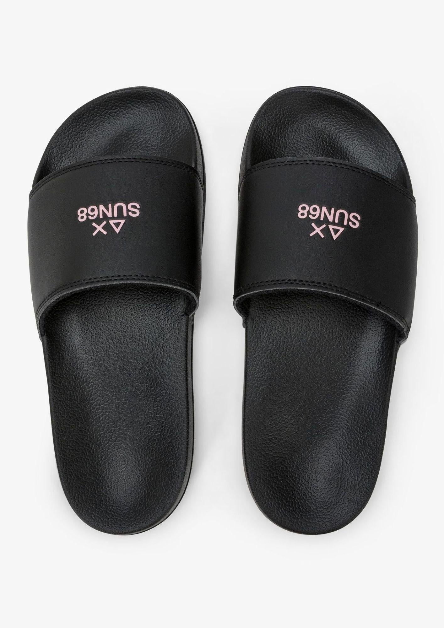 Sun68 Ciabatte Donna Nere X36201 11 SUN68 