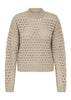 Jacqueline De Yong Pullover Donna Corinne Beige