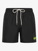 Costume with Fluorescent Logo Men Black